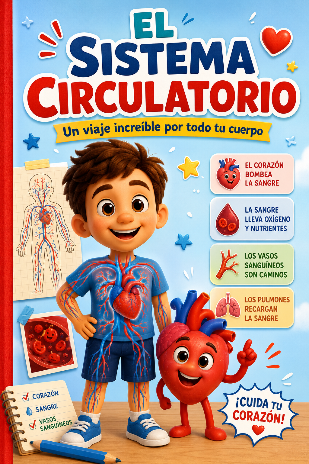 ❤️ Tu corazón late 100.000 veces al día. ¿Tus alumnos saben por qué? 🫀