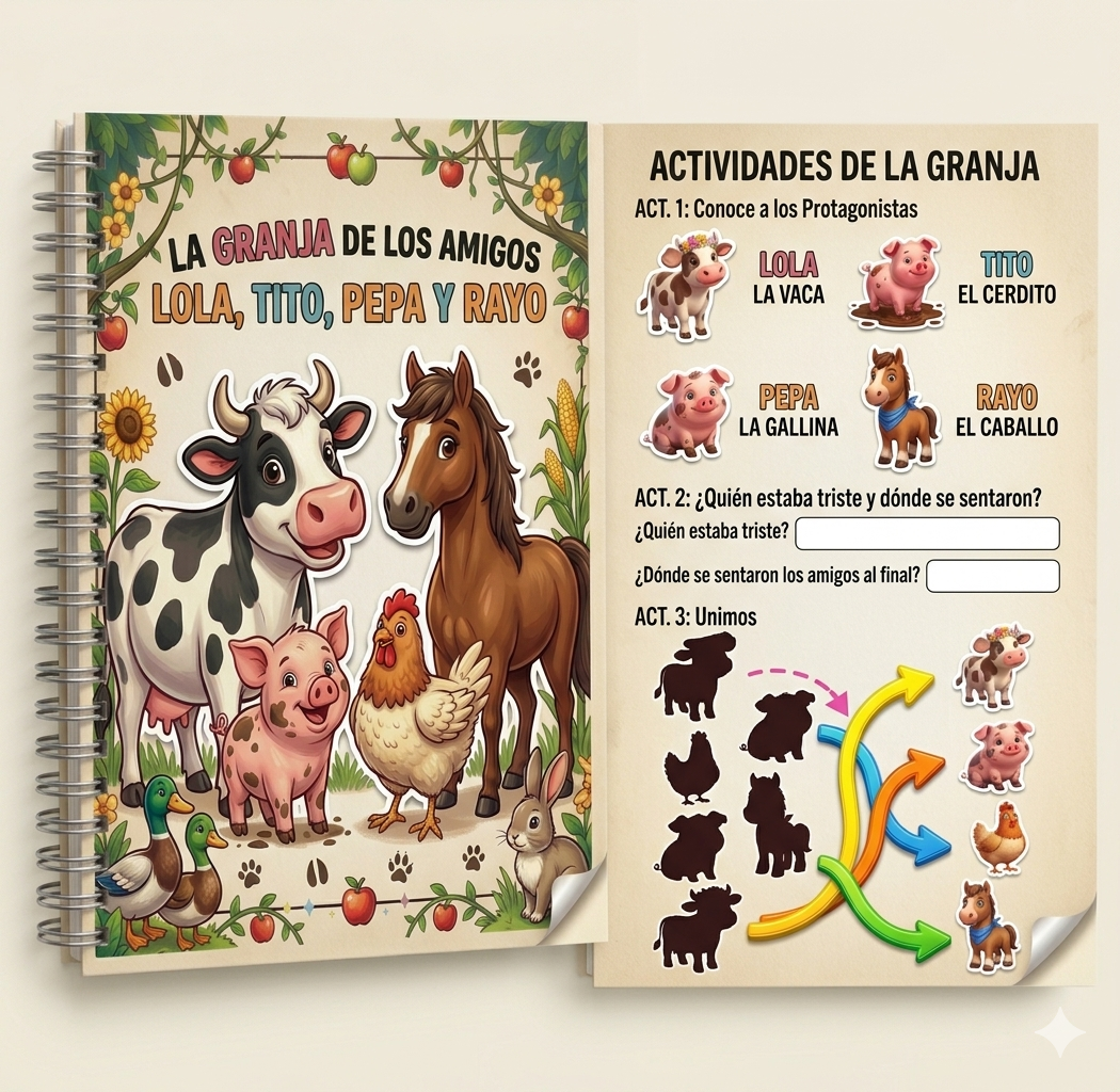 ALFABETIZACIÓN: LA GRANJA