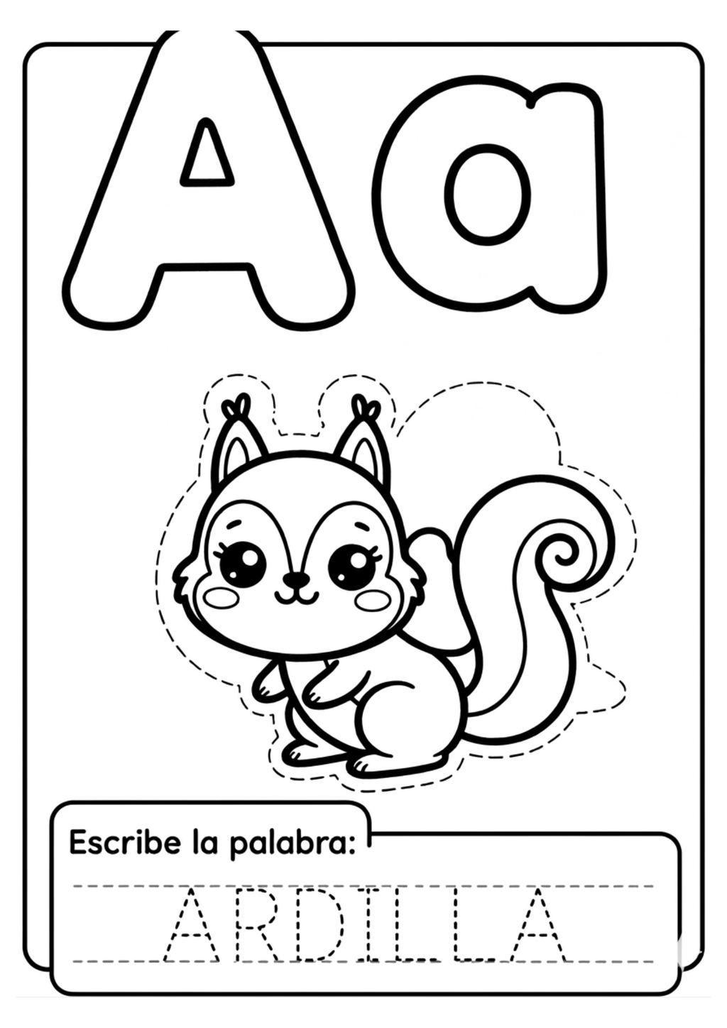 TARJETAS DE ANIMALES PARA APRENDER A LEER