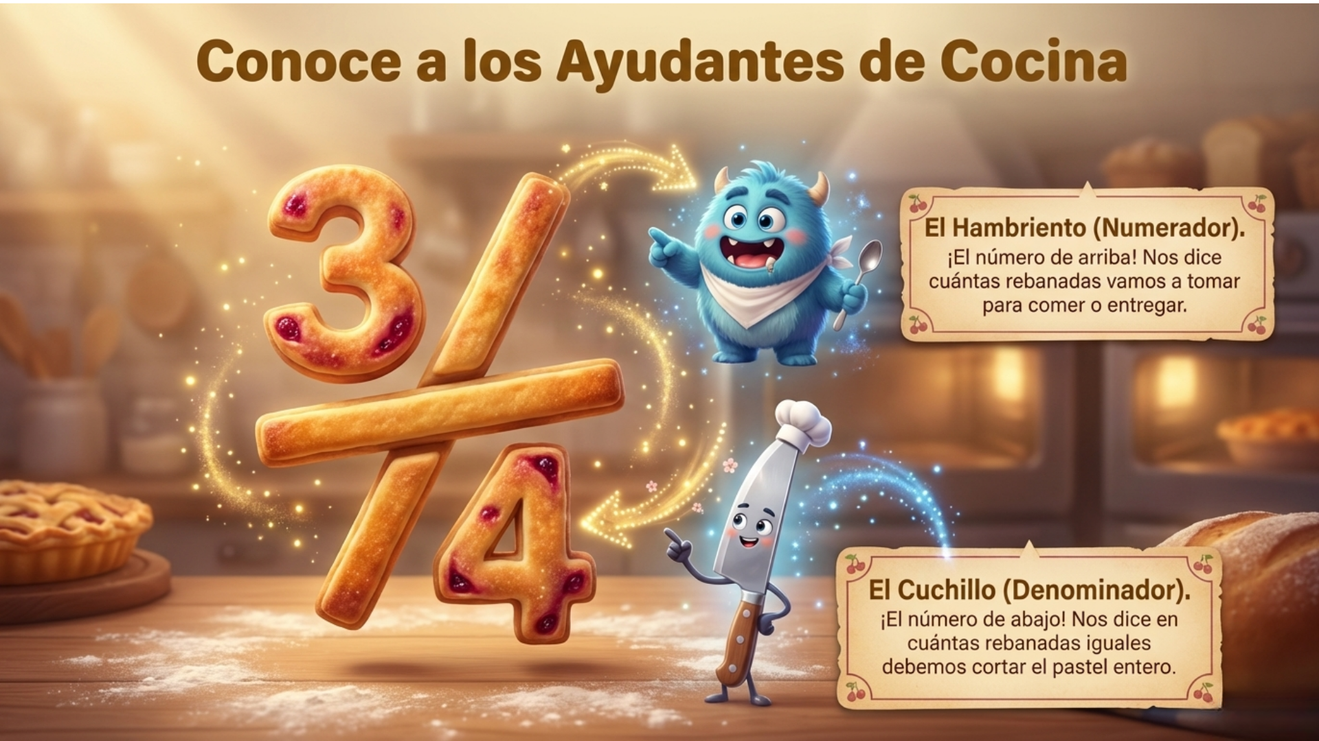 FRACCIONES EN LA COCINA