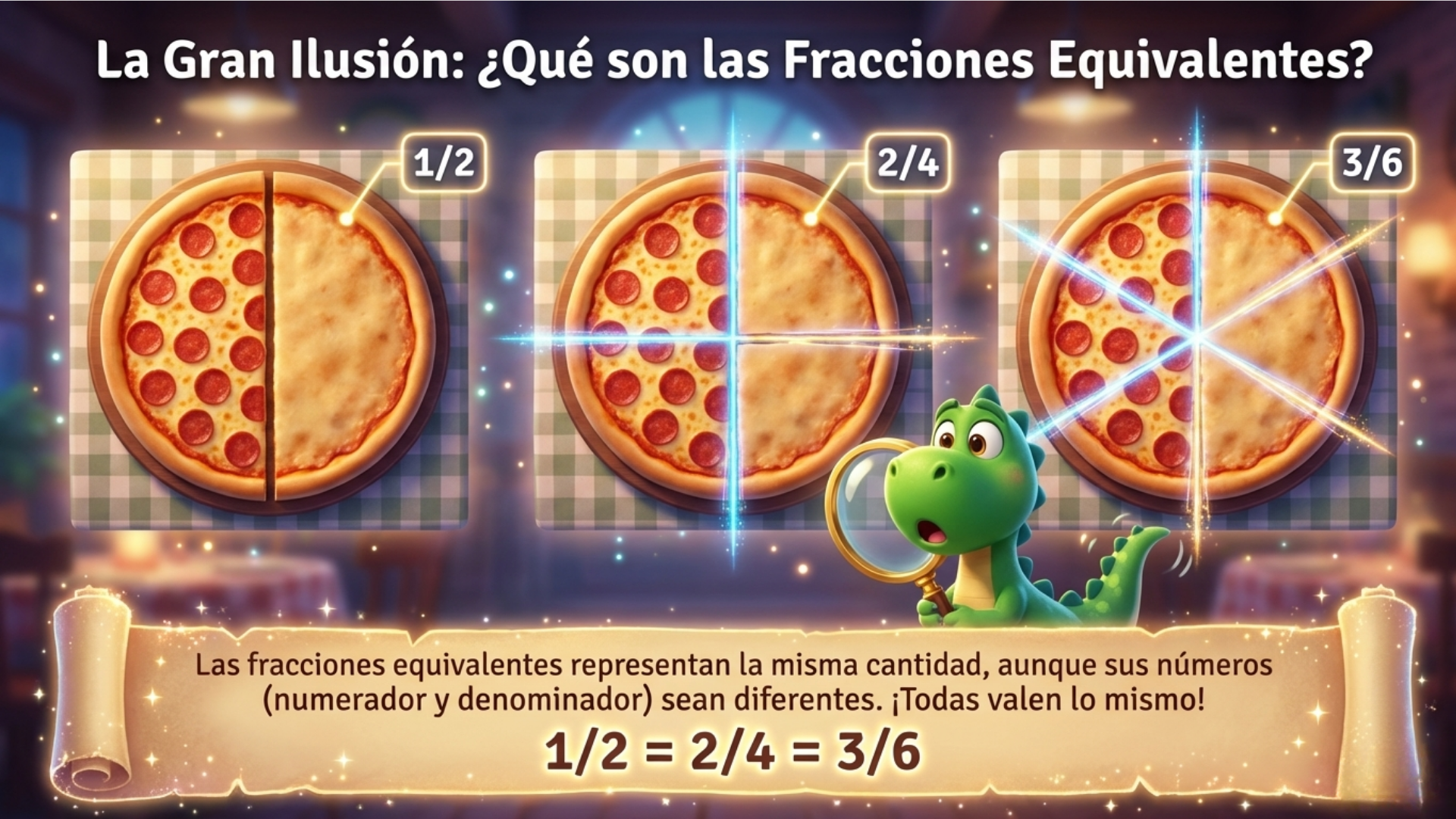 FRACCIONES EN LA COCINA