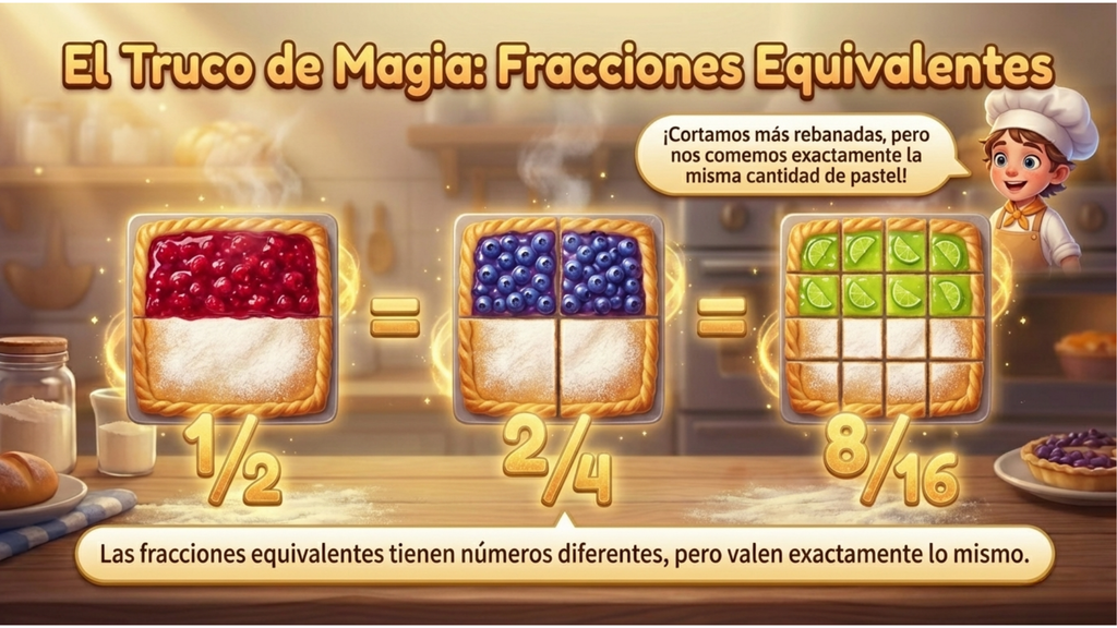 FRACCIONES EN LA COCINA