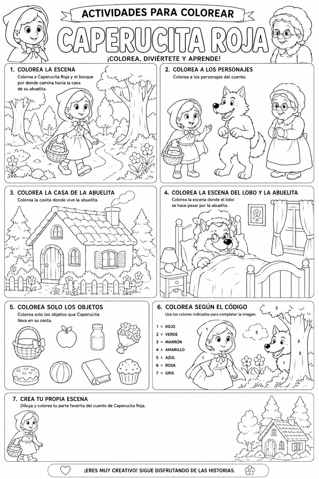 🎒 Pack Completo de Cuentos Tradicionales — 7 Presentaciones Animadas + Secuencia Didáctica Imprimible