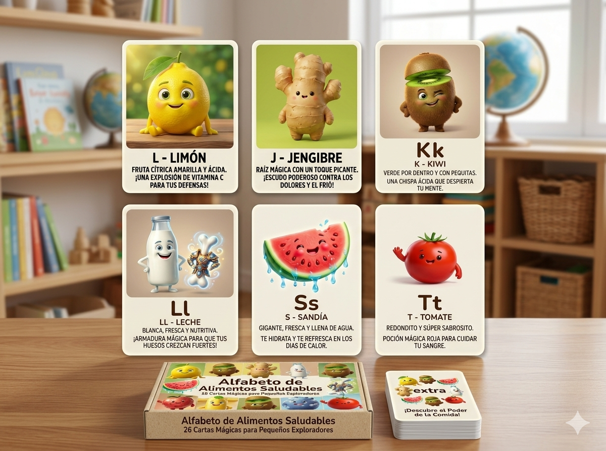 ALFABETIZACIÓN: ALIMENTACIÓN SALUDABLE