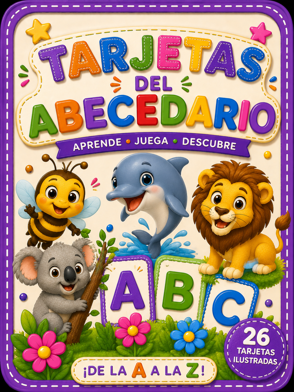 ✨ TARJETAS DEL ABECEDARIO ILUSTRADAS ✨
